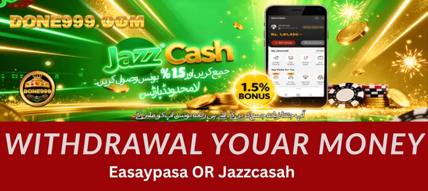 Esaypasa or jazzcash